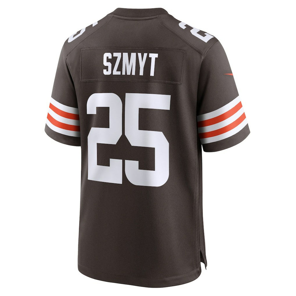 Andre Szmyt Cleveland Browns Team Game Jersey - Brown Jerseys