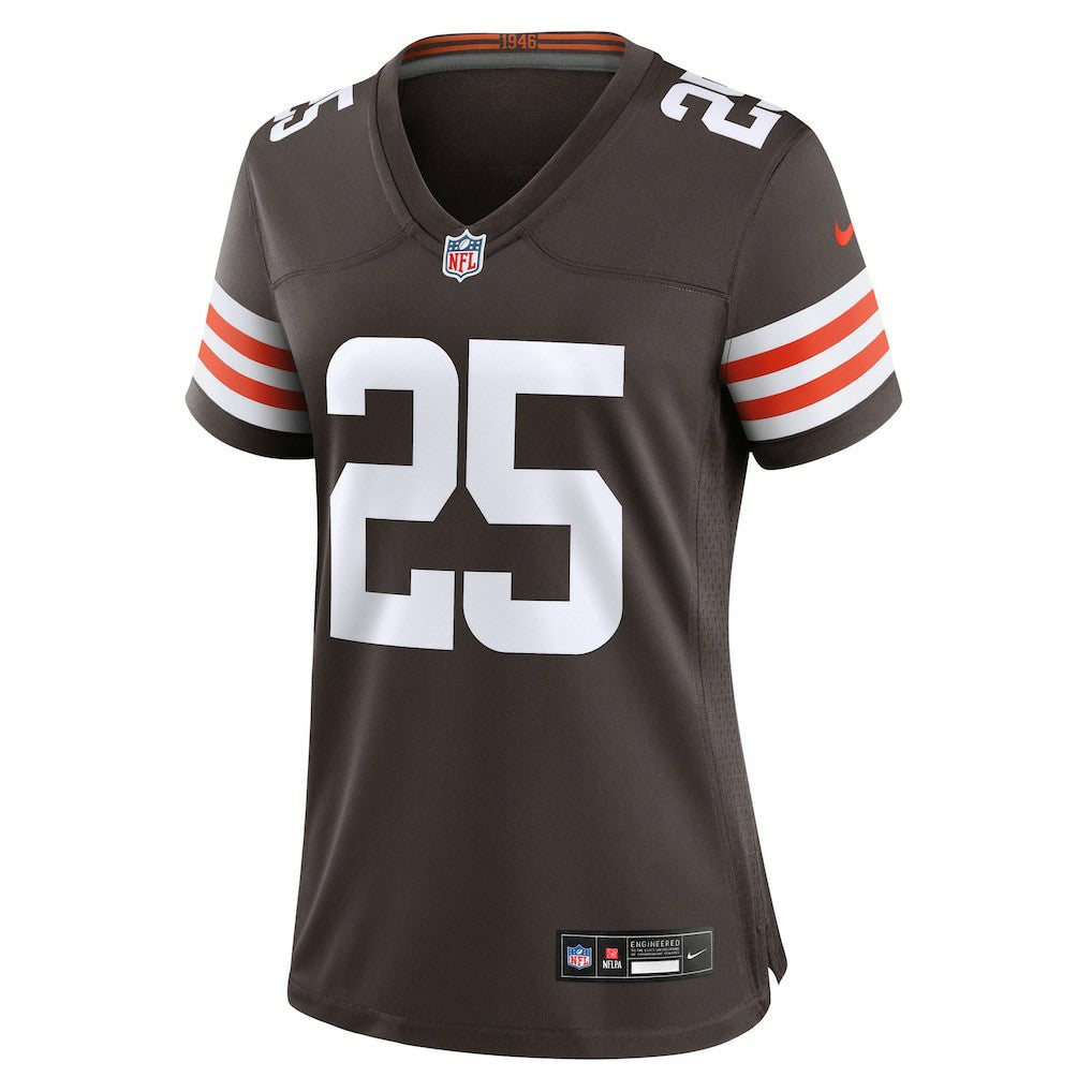 Andre Szmyt Cleveland Browns Women's Team Game Jersey - Brown Jerseys