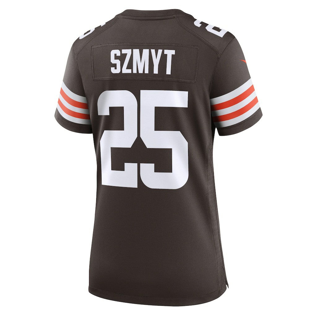 Andre Szmyt Cleveland Browns Women's Team Game Jersey - Brown Jerseys