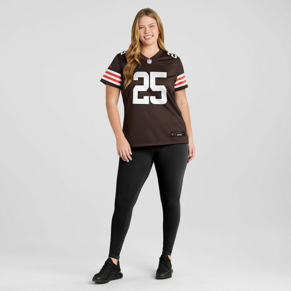 Andre Szmyt Cleveland Browns Women's Team Game Jersey - Brown Jerseys