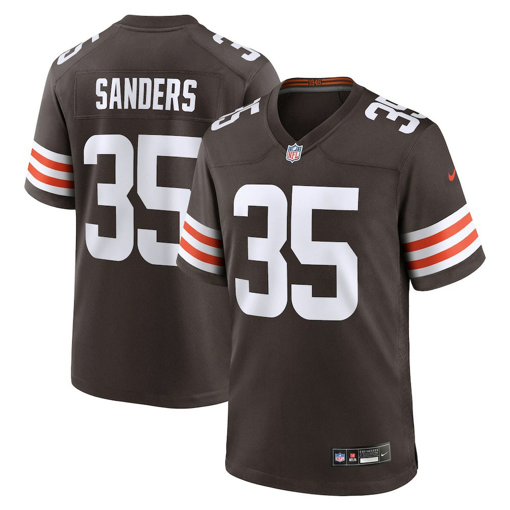 Raheim Sanders Cleveland Browns Team Game Jersey - Brown Jerseys