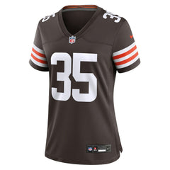 Raheim Sanders Cleveland Browns Women's Team Game Jersey - Brown Jerseys