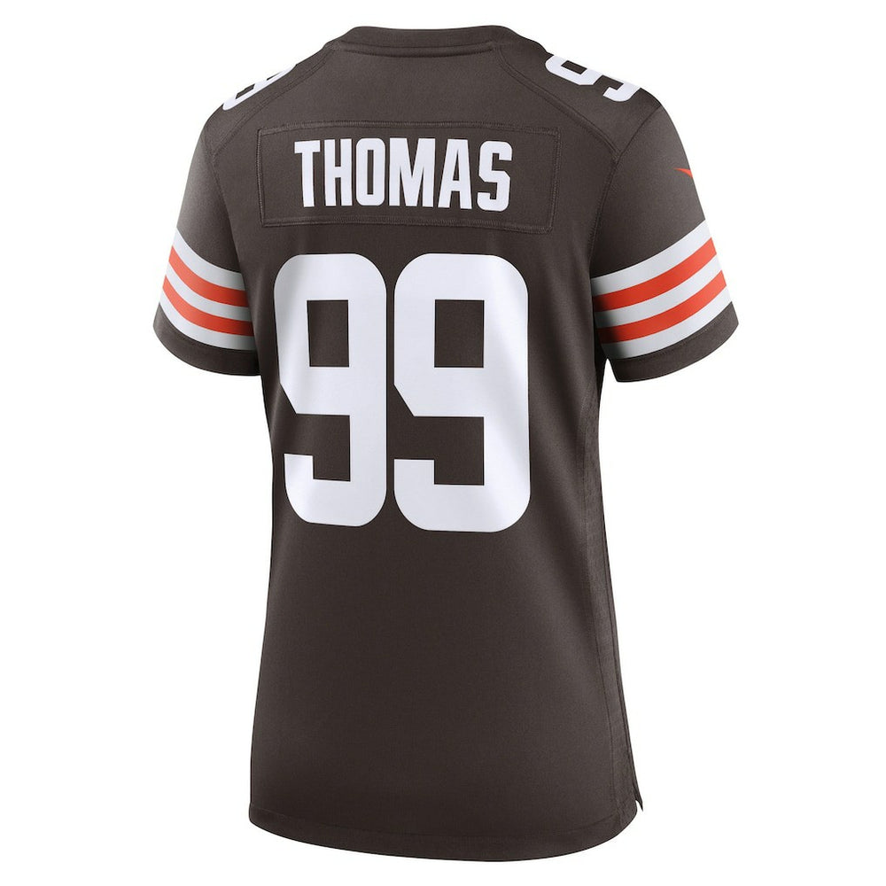 Cameron Thomas Cleveland Browns Women's Team Game Jersey - Brown Jerseys