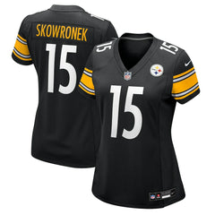 Ben Skowronek Pittsburgh Steelers Women's Team Game Jersey - Black Jerseys