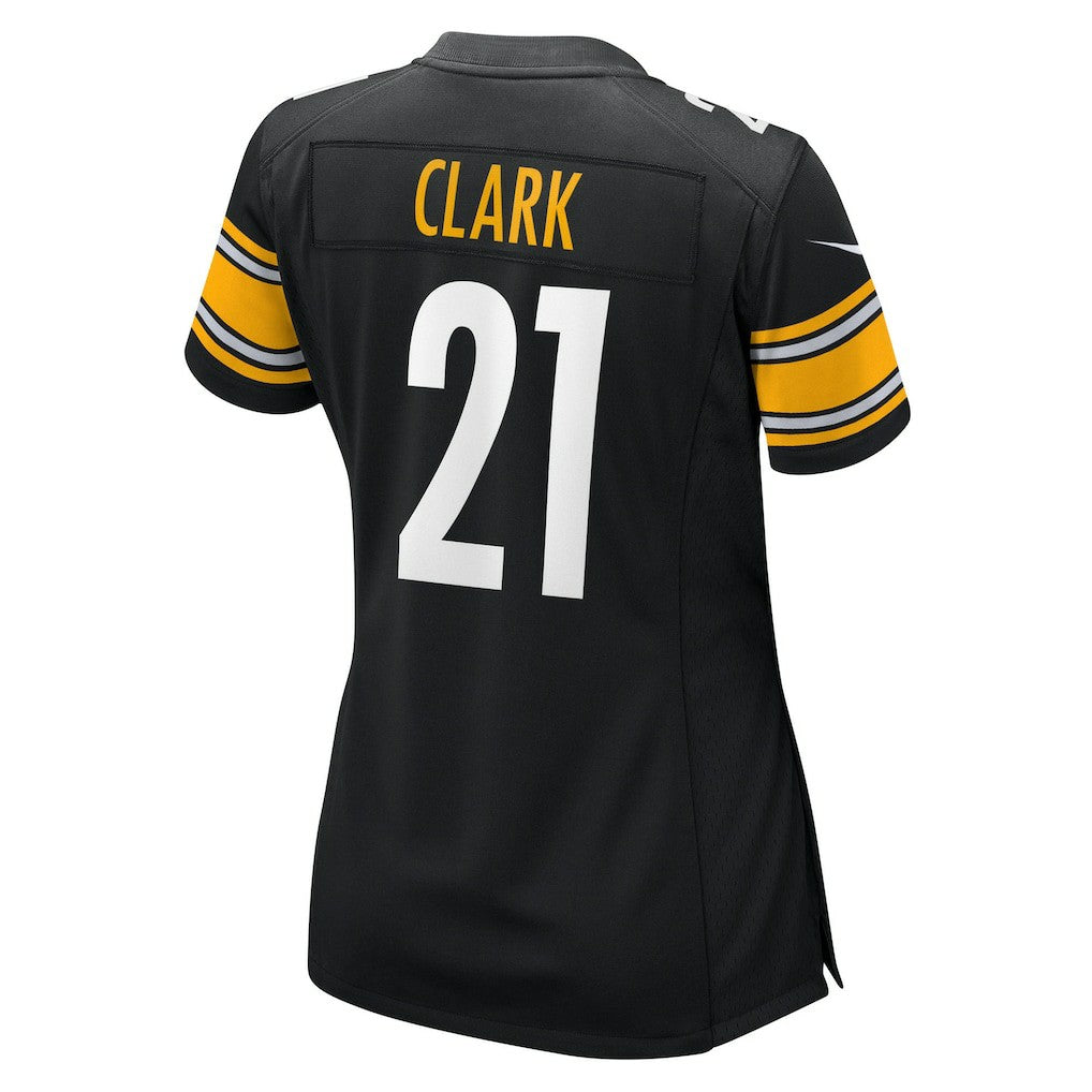 Chuck Clark Pittsburgh Steelers Women's Team Game Jersey - Black Jerseys