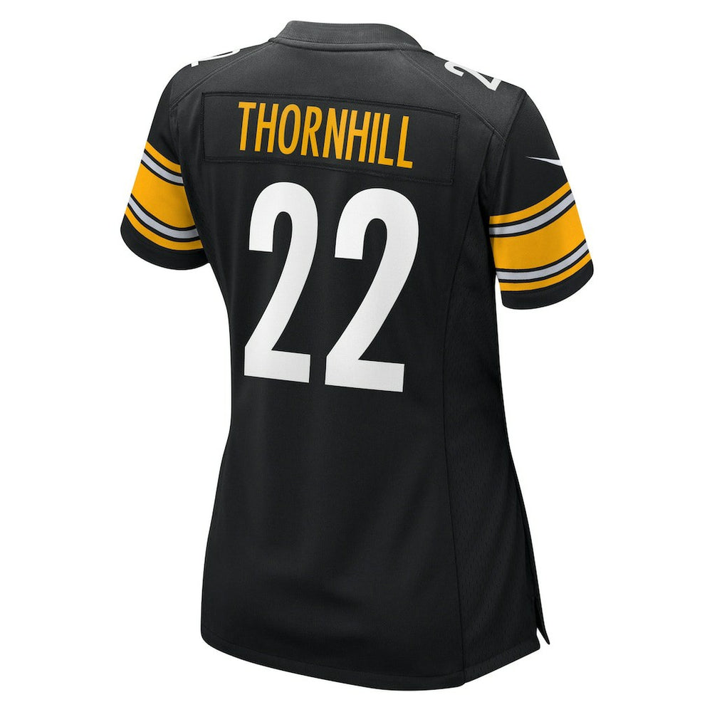 Juan Thornhill Pittsburgh Steelers Women's Team Game Jersey - Black Jerseys