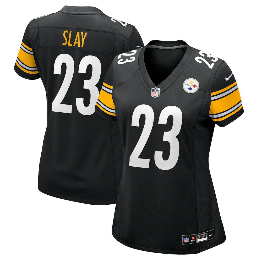 Darius Slay Pittsburgh Steelers Women's Team Game Jersey - Black Jerseys