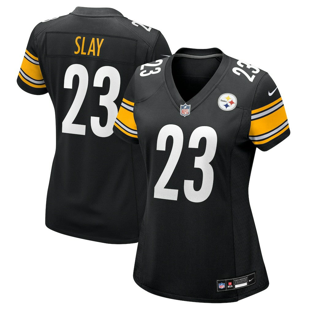 Darius Slay Pittsburgh Steelers Women's Team Game Jersey - Black Jerseys