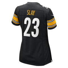 Darius Slay Pittsburgh Steelers Women's Team Game Jersey - Black Jerseys