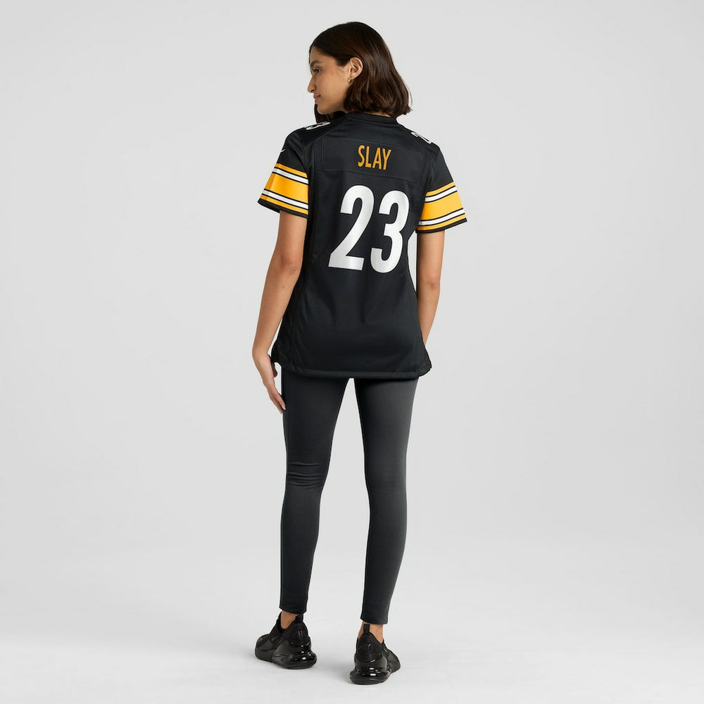Darius Slay Pittsburgh Steelers Women's Team Game Jersey - Black Jerseys