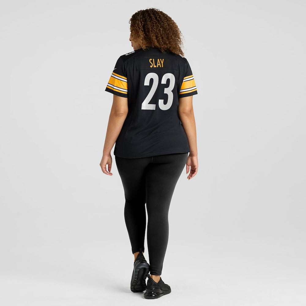 Darius Slay Pittsburgh Steelers Women's Team Game Jersey - Black Jerseys