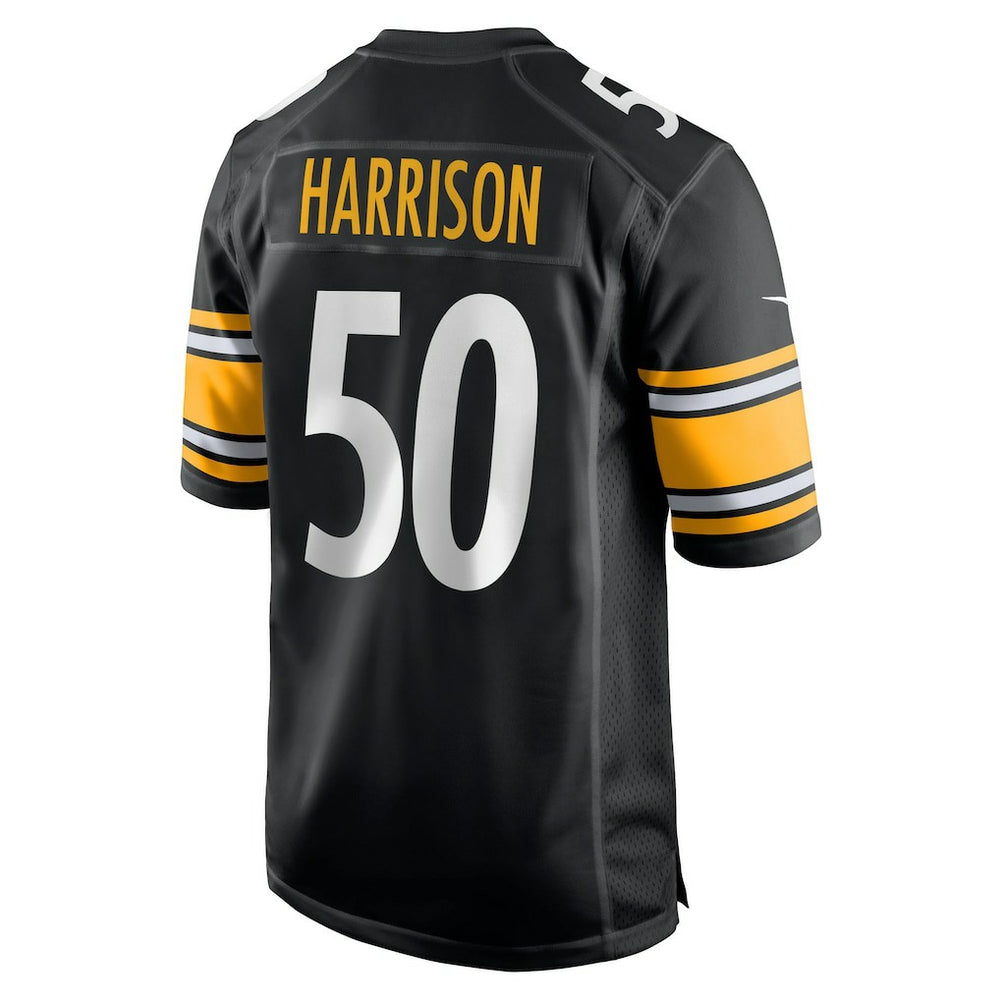 Malik Harrison Pittsburgh Steelers Team Game Jersey - Black Jerseys