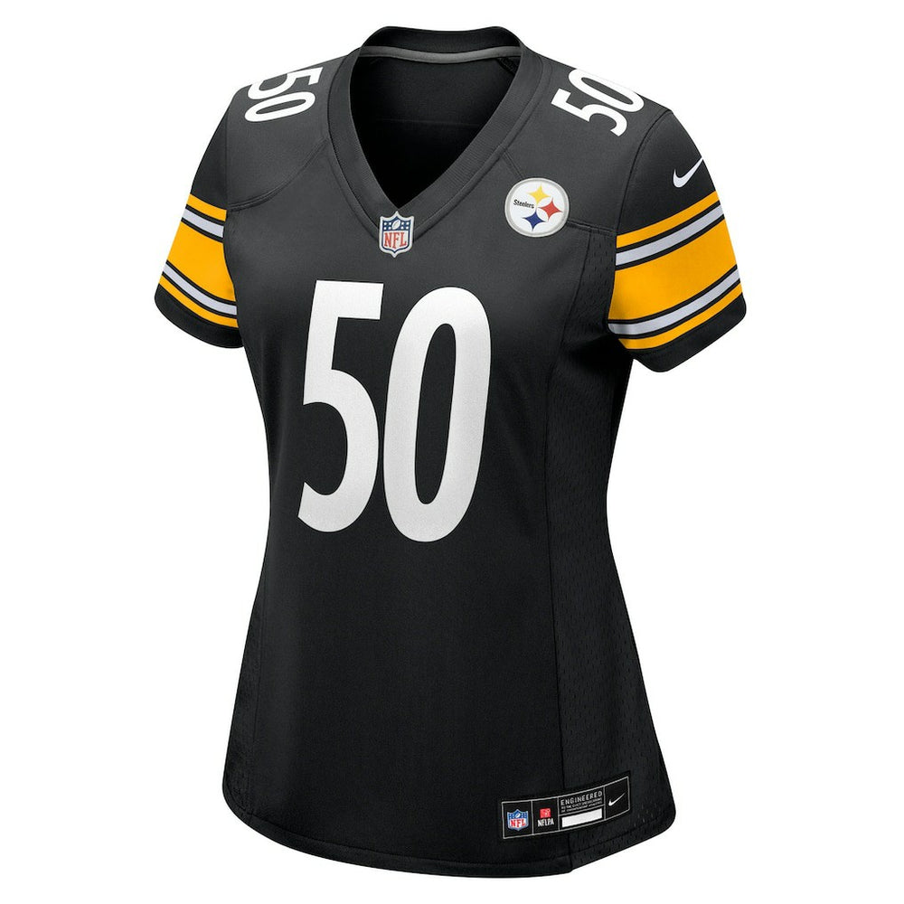 Malik Harrison Pittsburgh Steelers Women's Team Game Jersey - Black Jerseys