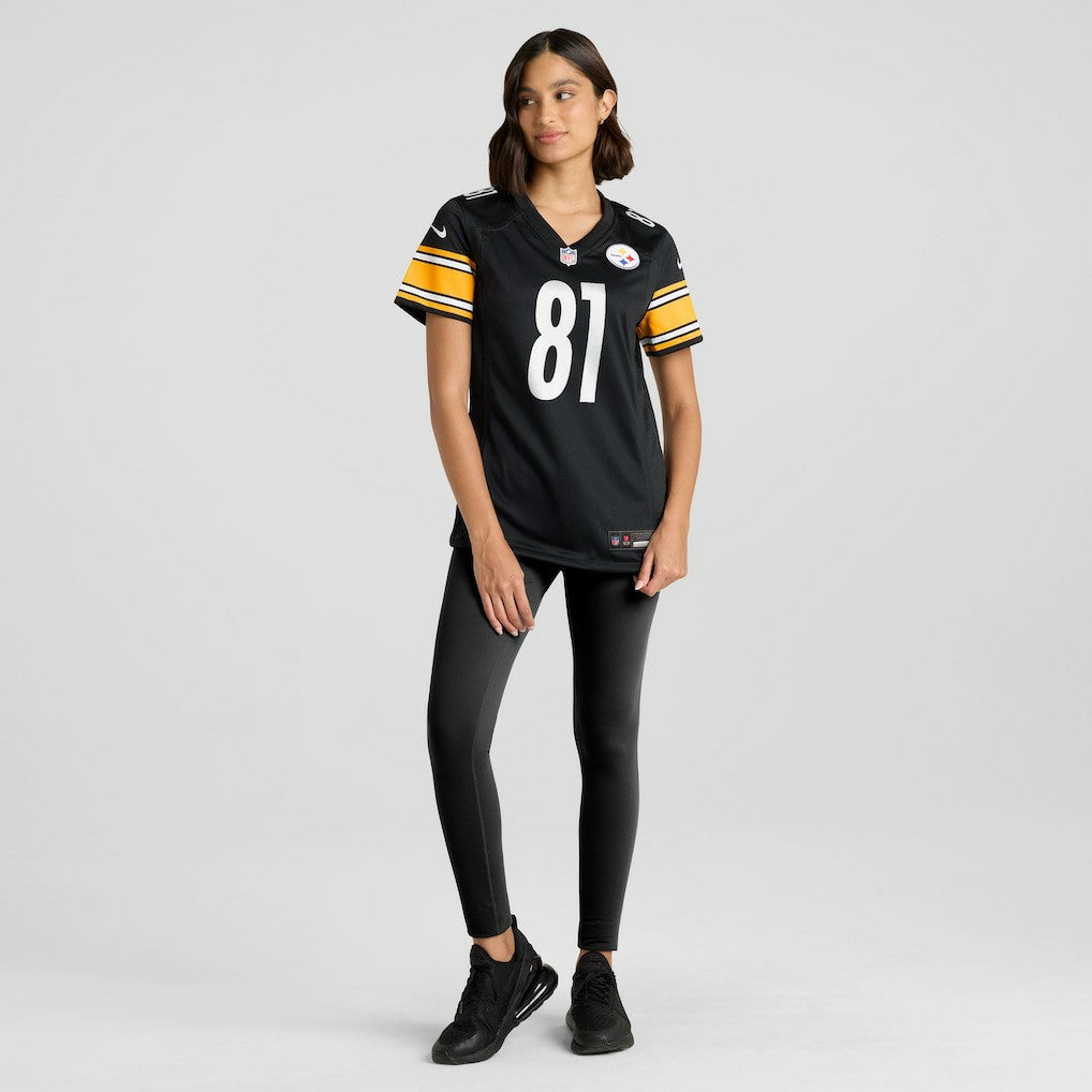 Jonnu Smith Pittsburgh Steelers Women's Team Game Jersey - Black Jerseys