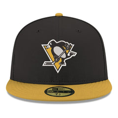 Pittsburgh Penguins New Era Core Logo Two-Tone 59FIFTY Fitted Hat - Black | US 203471436