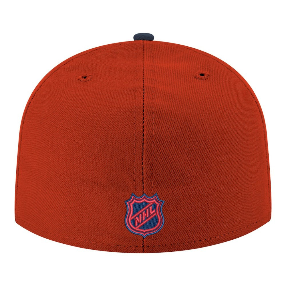 Montreal Canadiens New Era Core Logo Two-Tone 59FIFTY Fitted Hat - Red | US 203471439