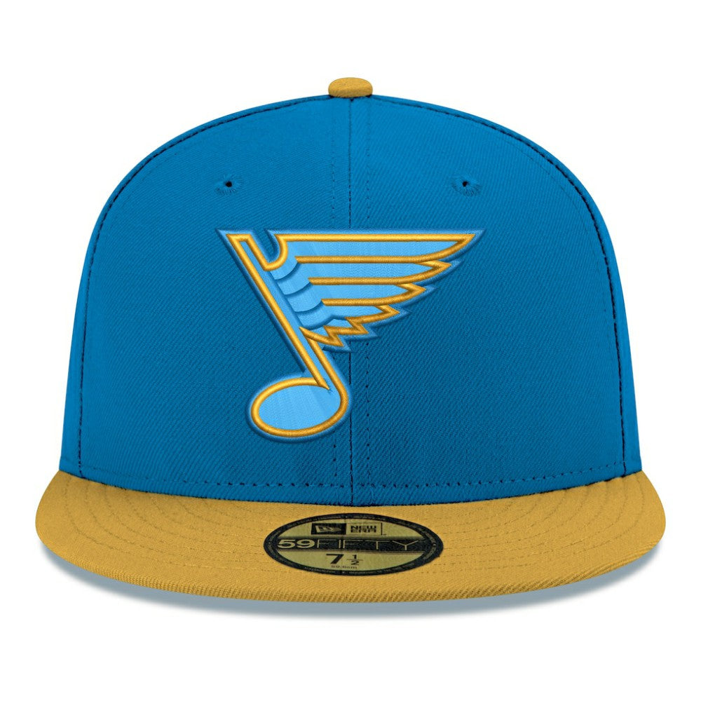 St. Louis Blues New Era Core Logo Two-Tone 59FIFTY Fitted Hat - Blue | US 203471440
