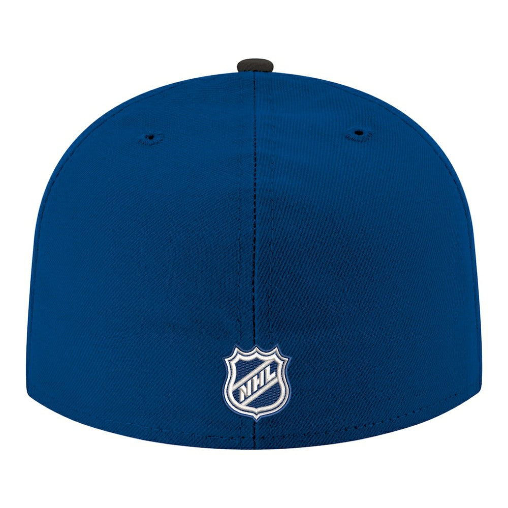 Tampa Bay Lightning New Era Core Logo Two-Tone 59FIFTY Fitted Hat - Blue | US 203471441