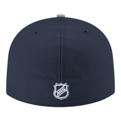 Toronto Maple Leafs New Era Core Logo Two-Tone 59FIFTY Fitted Hat - Navy | US 203471442
