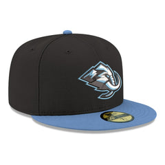Utah Mammoth New Era Core Logo Two-Tone 59FIFTY Fitted Hat - Black | US 203471443