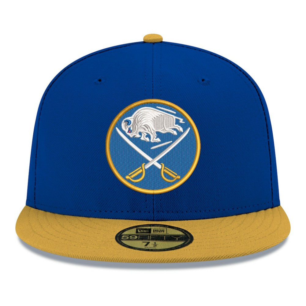 Buffalo Sabres New Era Core Logo Two-Tone 59FIFTY Fitted Hat - Royal | US 203471447