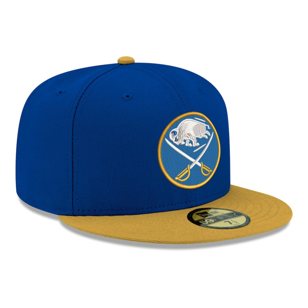 Buffalo Sabres New Era Core Logo Two-Tone 59FIFTY Fitted Hat - Royal | US 203471447