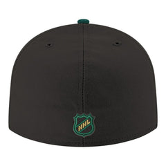 Dallas Stars New Era Core Logo Two-Tone 59FIFTY Fitted Hat - Black | US 203471454