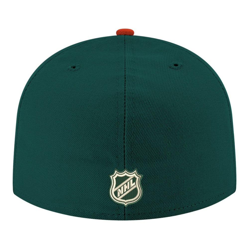 Minnesota Wild New Era Core Logo Two-Tone 59FIFTY Fitted Hat - Green | US 203471459