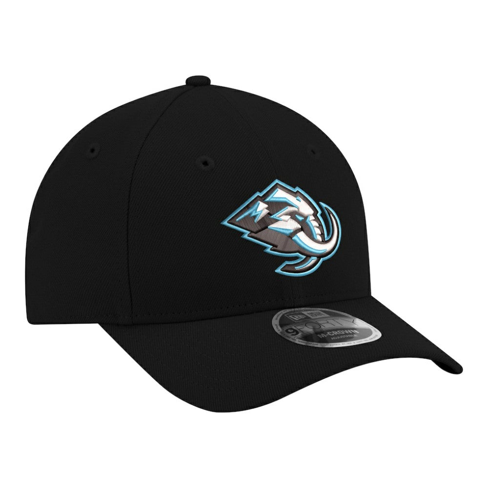 Utah Mammoth New Era 9FORTY M-Crown Adjustable Hat - Black | US 203471472