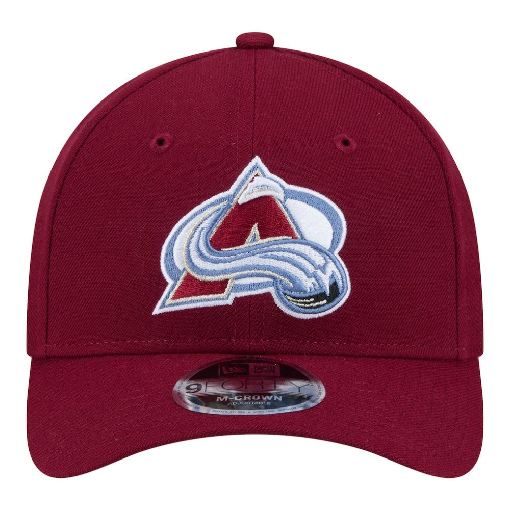 Colorado Avalanche New Era 9FORTY M-Crown Adjustable Hat - Burgundy | US 203471473