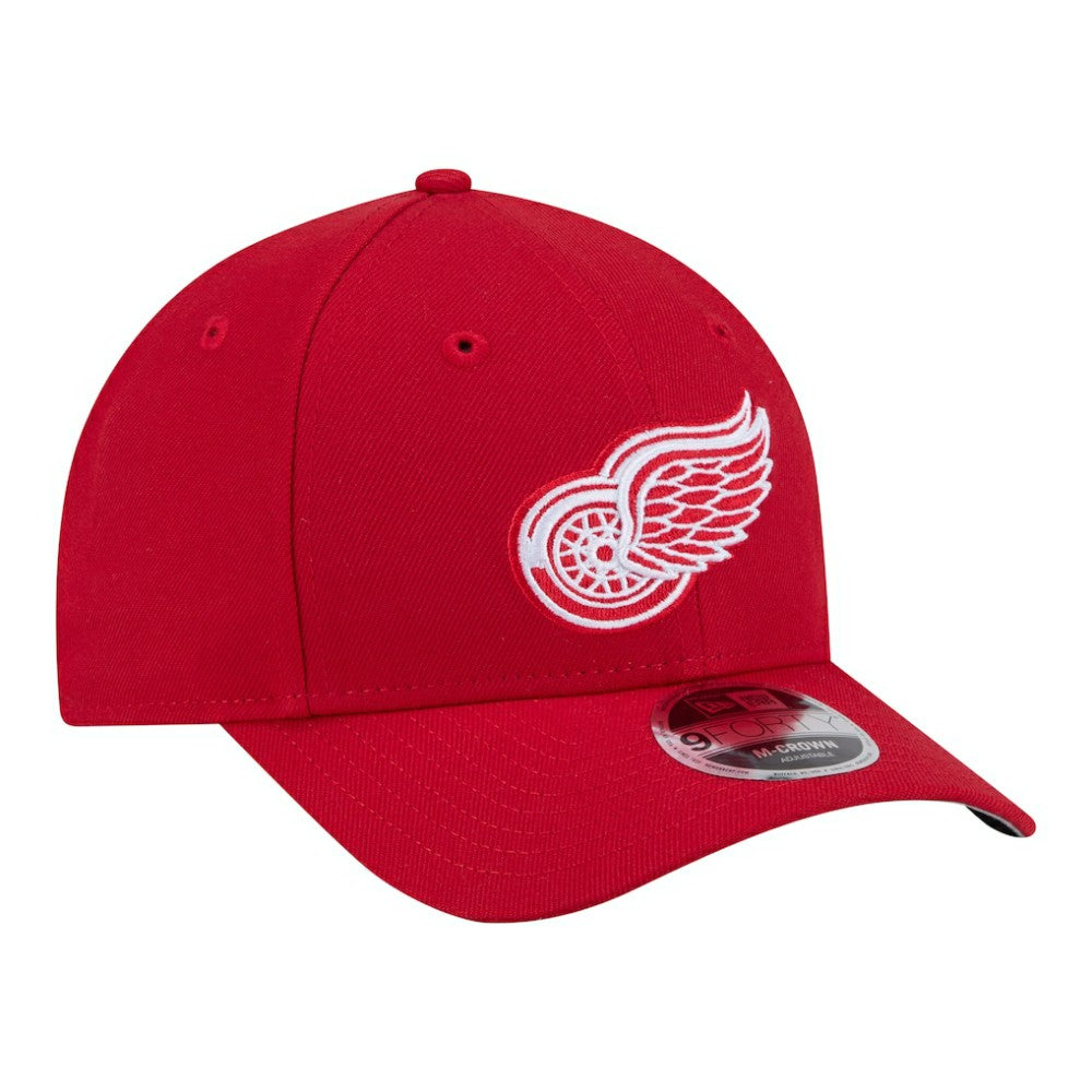 Detroit Red Wings New Era COOLERA 9FORTY M-Crown Adjustable Hat - Red | US 203471478