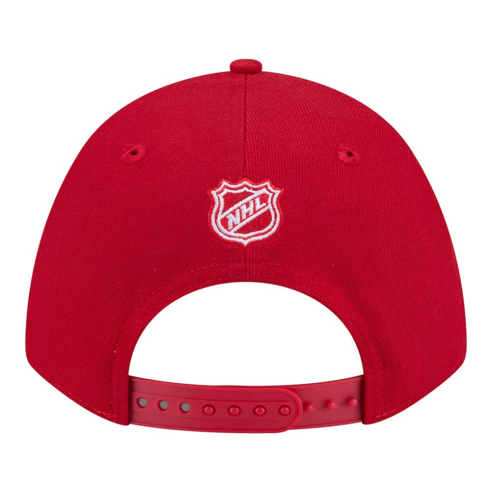 Detroit Red Wings New Era COOLERA 9FORTY M-Crown Adjustable Hat - Red | US 203471478