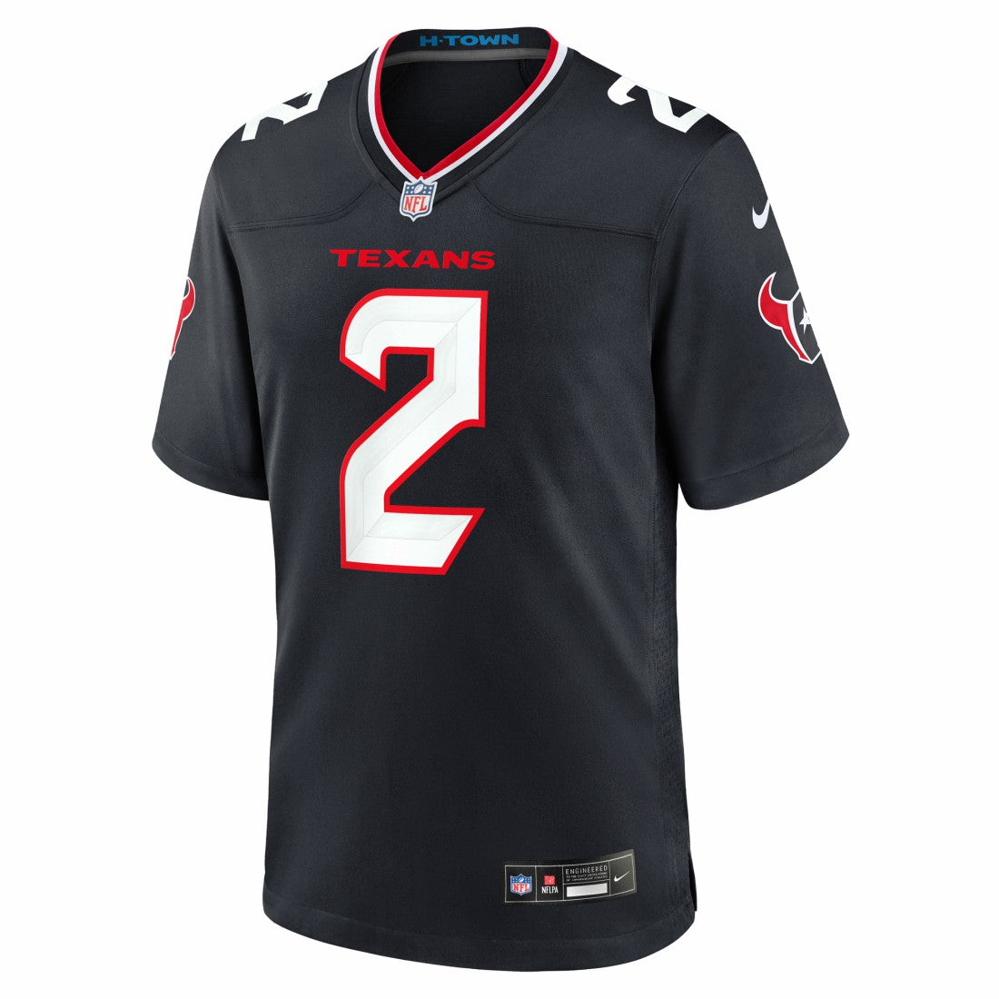 Calen Bullock Houston Texans Team Game Jersey - Navy Jerseys