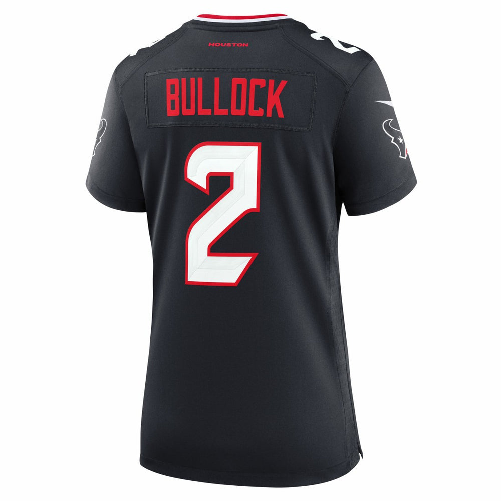 Calen Bullock Houston Texans Women's Team Game Jersey - Navy Jerseys