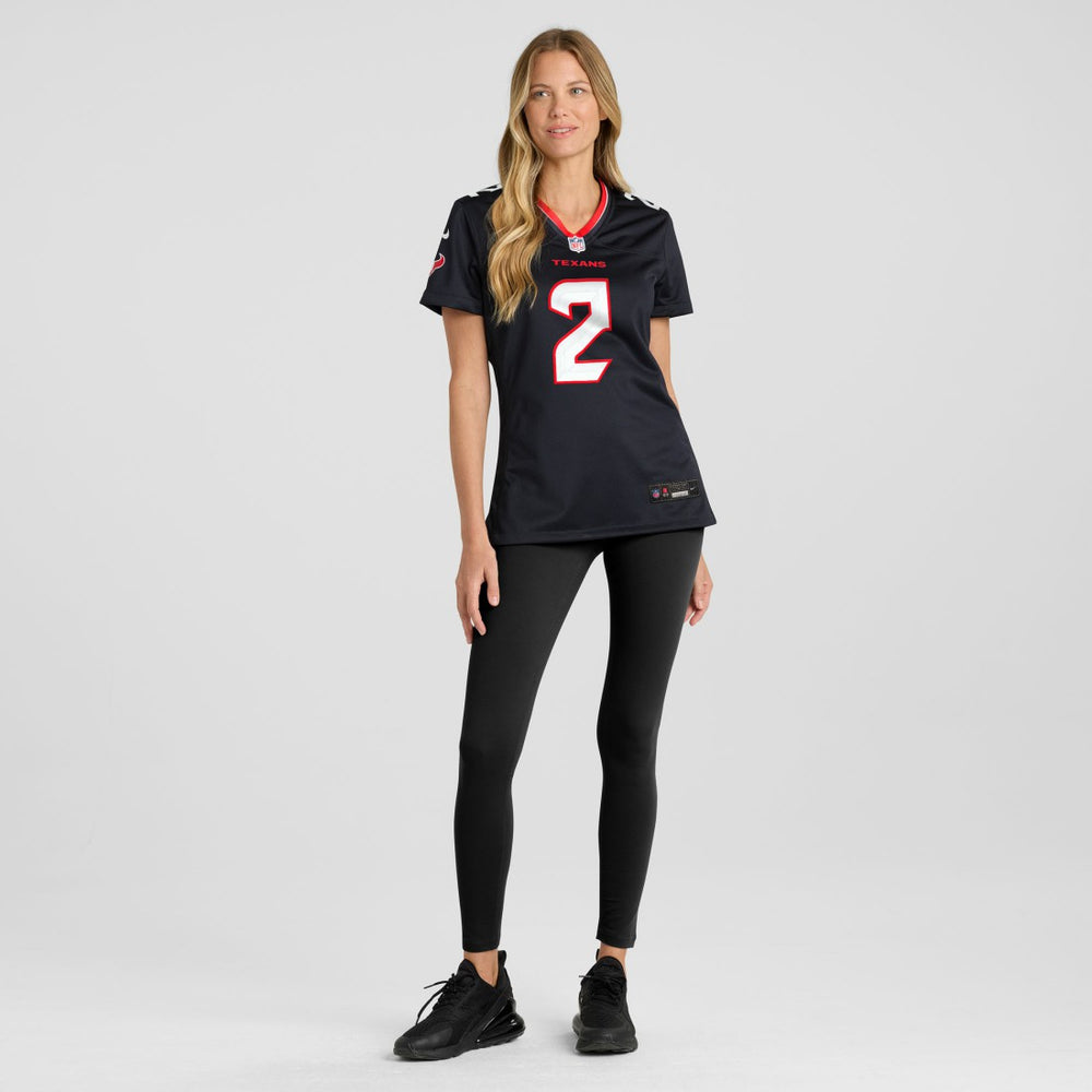 Calen Bullock Houston Texans Women's Team Game Jersey - Navy Jerseys