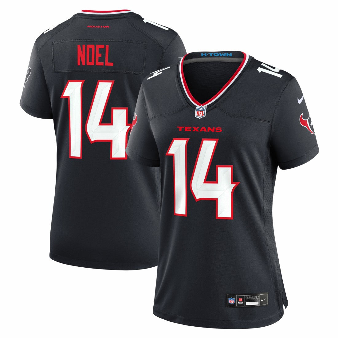 Jaylin Noel Houston Texans Women's Team Game Jersey - Navy Jerseys