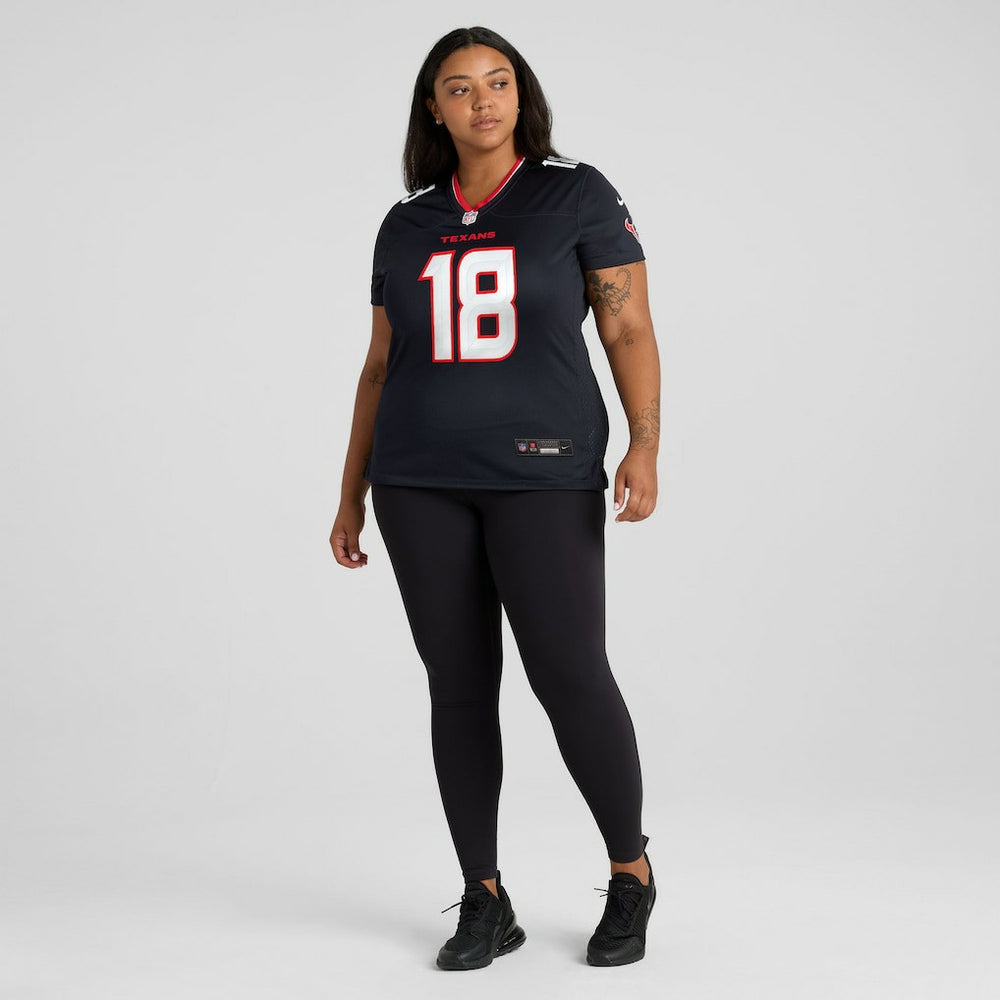 Graham Mertz Houston Texans Women's Team Game Jersey - Navy Jerseys