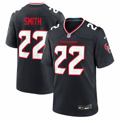 Jaylin Smith Houston Texans Team Game Jersey - Navy Jerseys
