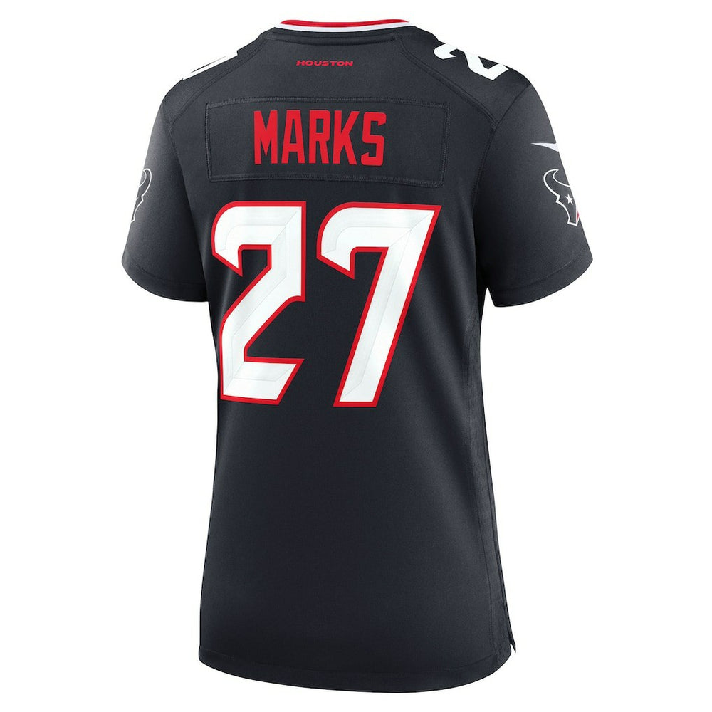 Woody Marks Houston Texans Women's Team Game Jersey - Navy Jerseys