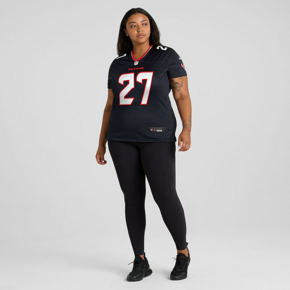 Woody Marks Houston Texans Women's Team Game Jersey - Navy Jerseys