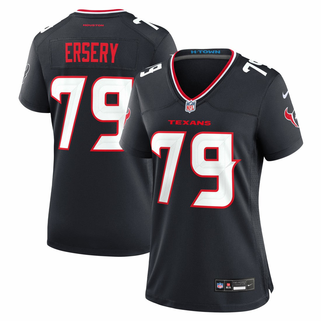 Aireontae Ersery Houston Texans Women's Team Game Jersey - Navy Jerseys