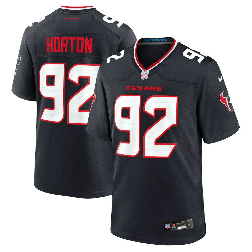 Dylan Horton Houston Texans Team Game Jersey - Navy Jerseys