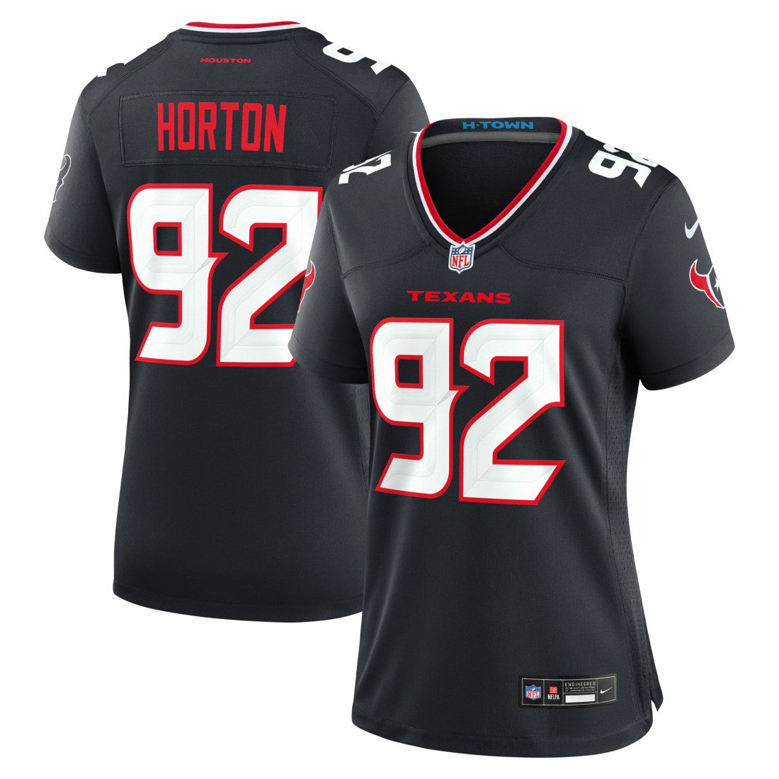 Dylan Horton Houston Texans Women's Team Game Jersey - Navy Jerseys