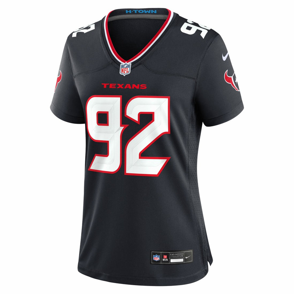 Dylan Horton Houston Texans Women's Team Game Jersey - Navy Jerseys