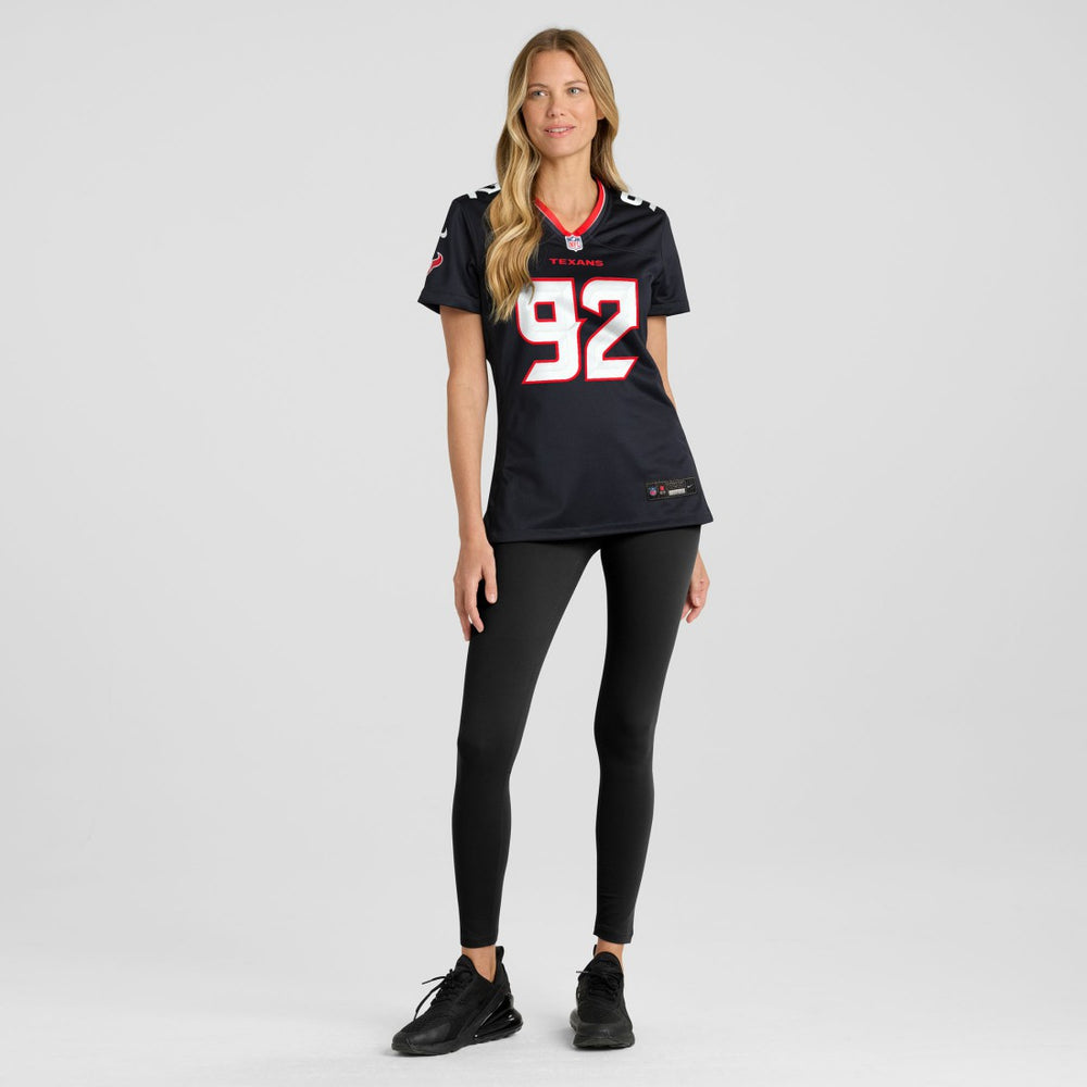 Dylan Horton Houston Texans Women's Team Game Jersey - Navy Jerseys