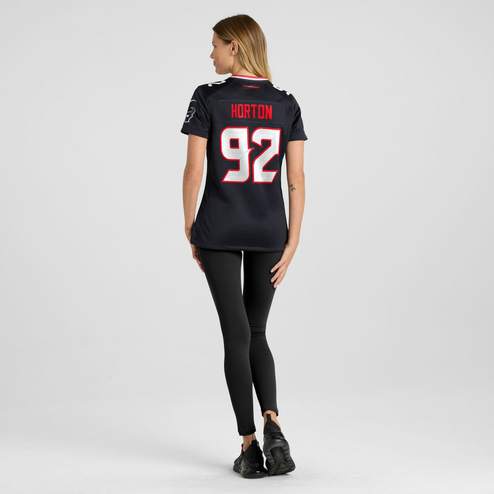 Dylan Horton Houston Texans Women's Team Game Jersey - Navy Jerseys