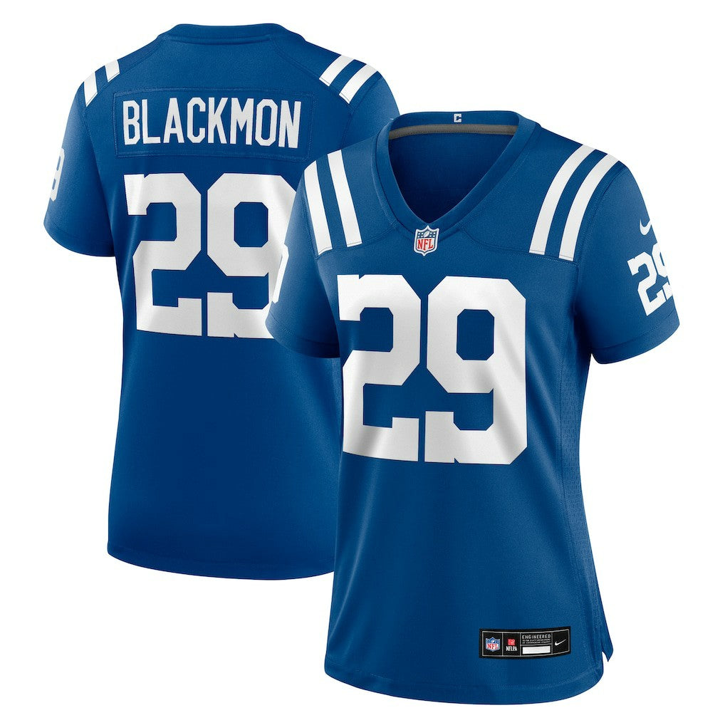 Mekhi Blackmon Indianapolis Colts Women's Team Game Jersey - Royal Jerseys