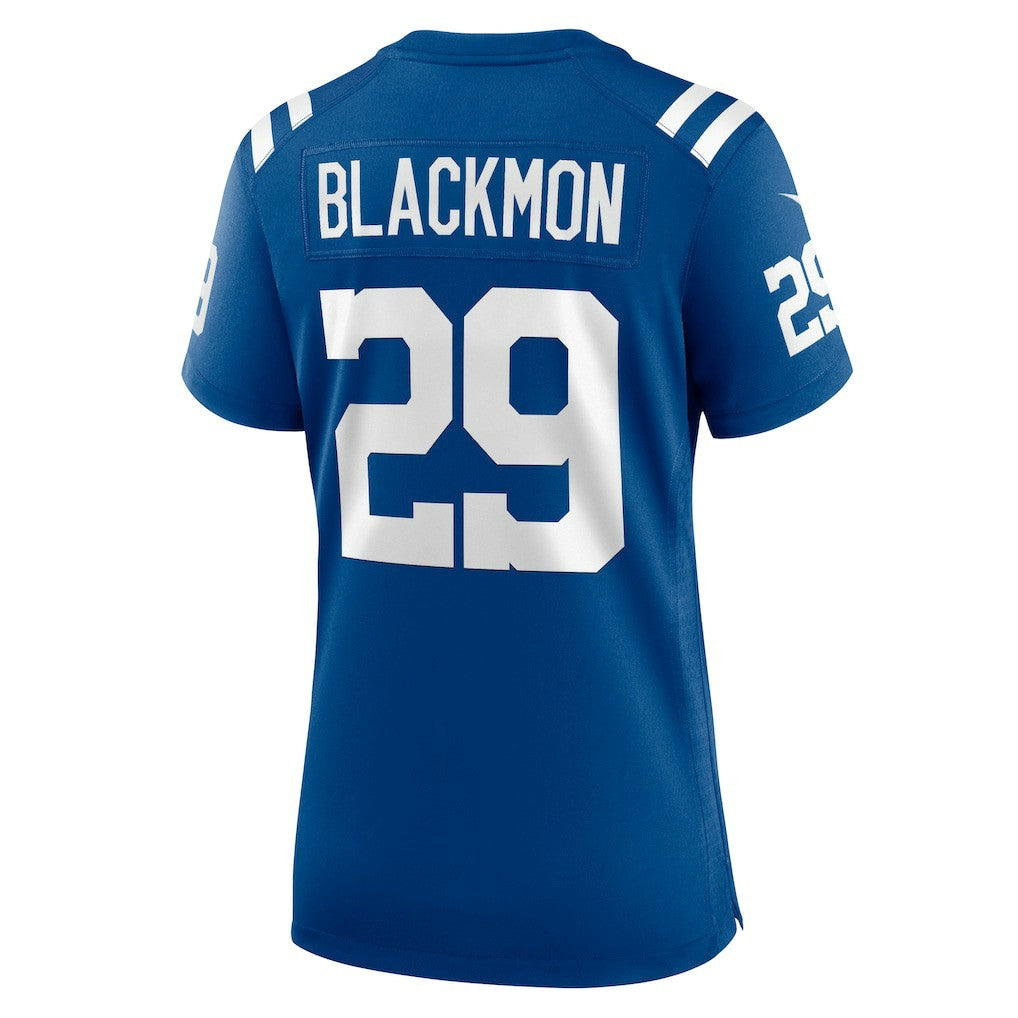 Mekhi Blackmon Indianapolis Colts Women's Team Game Jersey - Royal Jerseys