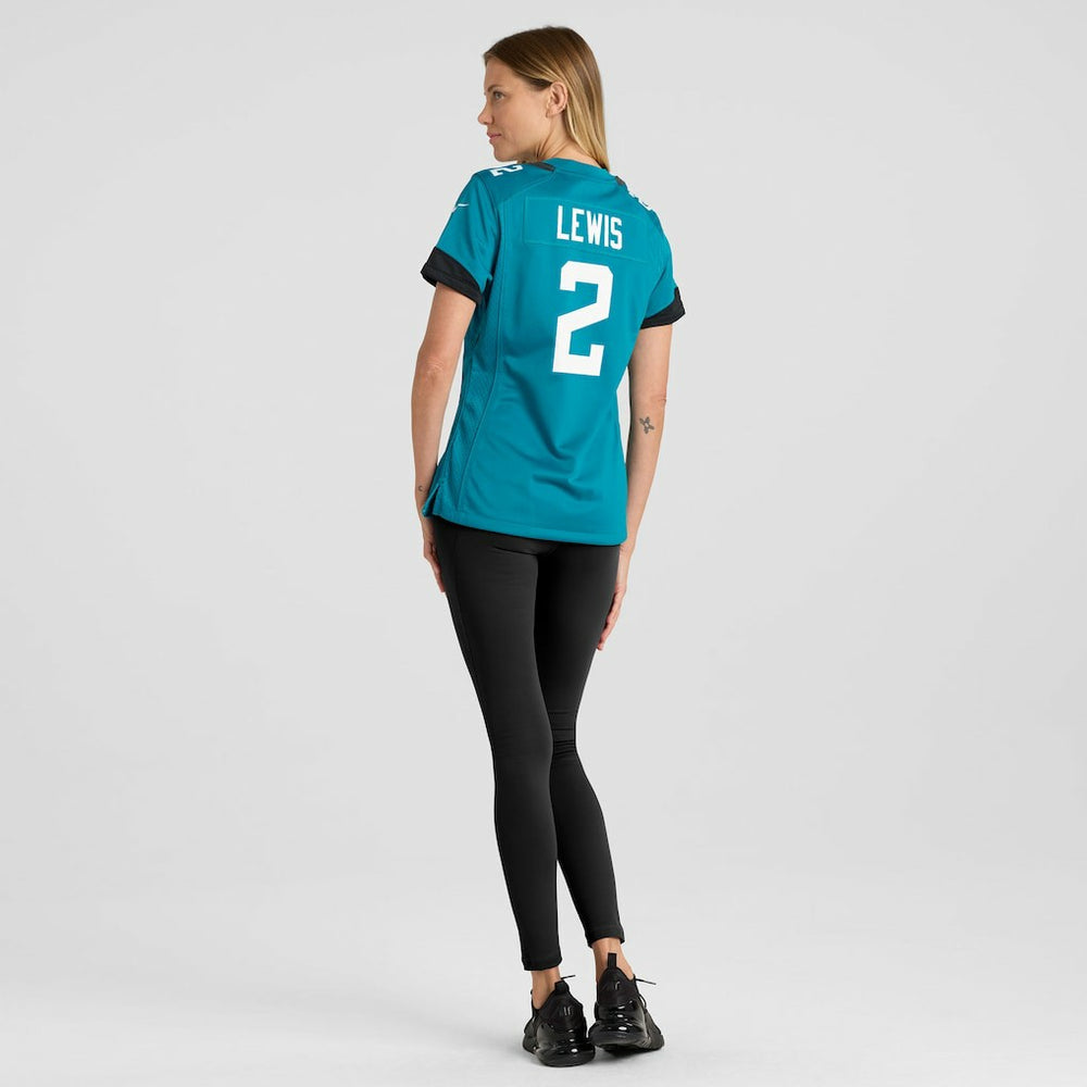 Jourdan Lewis Jacksonville Jaguars Women's Team Game Jersey - Teal Jerseys