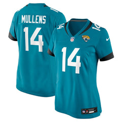 Nick Mullens Jacksonville Jaguars Women's Team Game Jersey - Teal Jerseys